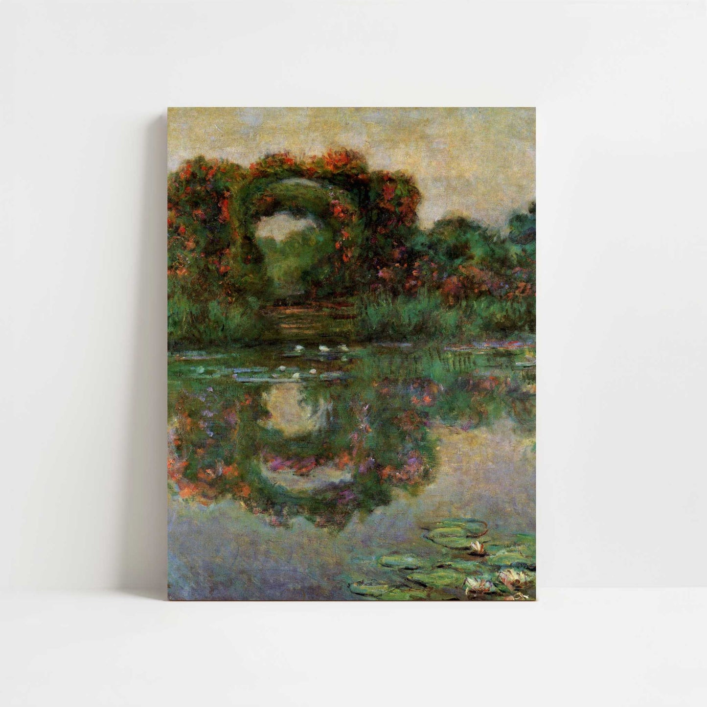 Rose Portals, Giverny (1913) by Claude Monet – Art Print - Unframed art print