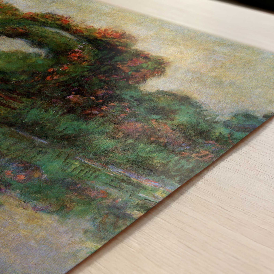 Rose Portals, Giverny (1913) by Claude Monet – Art Print - Close-up detail of the art print