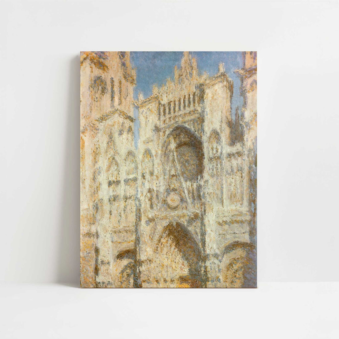 Rouen Cathedral, Sunlight (1894) by Claude Monet – Art Print - Unframed art print