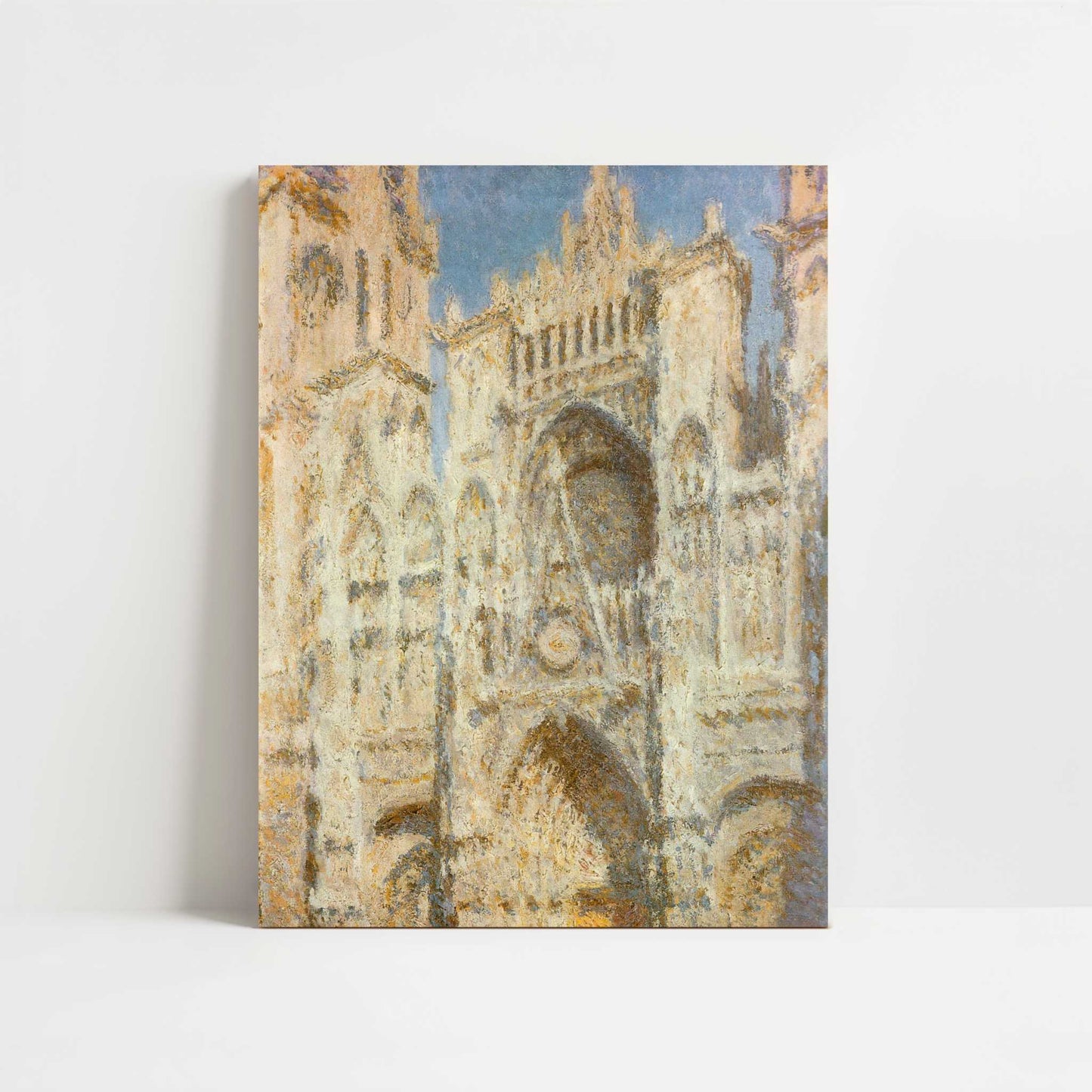 Rouen Cathedral, Sunlight (1894) by Claude Monet – Art Print - Unframed art print