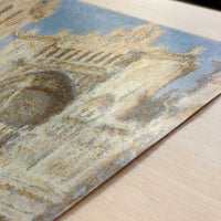 Rouen Cathedral, Sunlight (1894) by Claude Monet – Art Print - Close-up detail of the art print