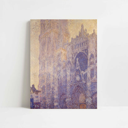 Rouen Cathedral Sunset (1894) by Claude Monet – Art Print - Unframed art print