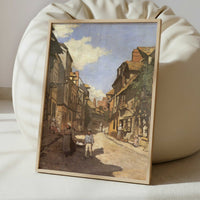 Rue de la Bavolle (1864) by Claude Monet – Art Print - Interior inspiration