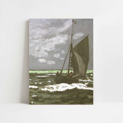 Seascape, Storm (1866) by Claude Monet – Art Print - Unframed art print