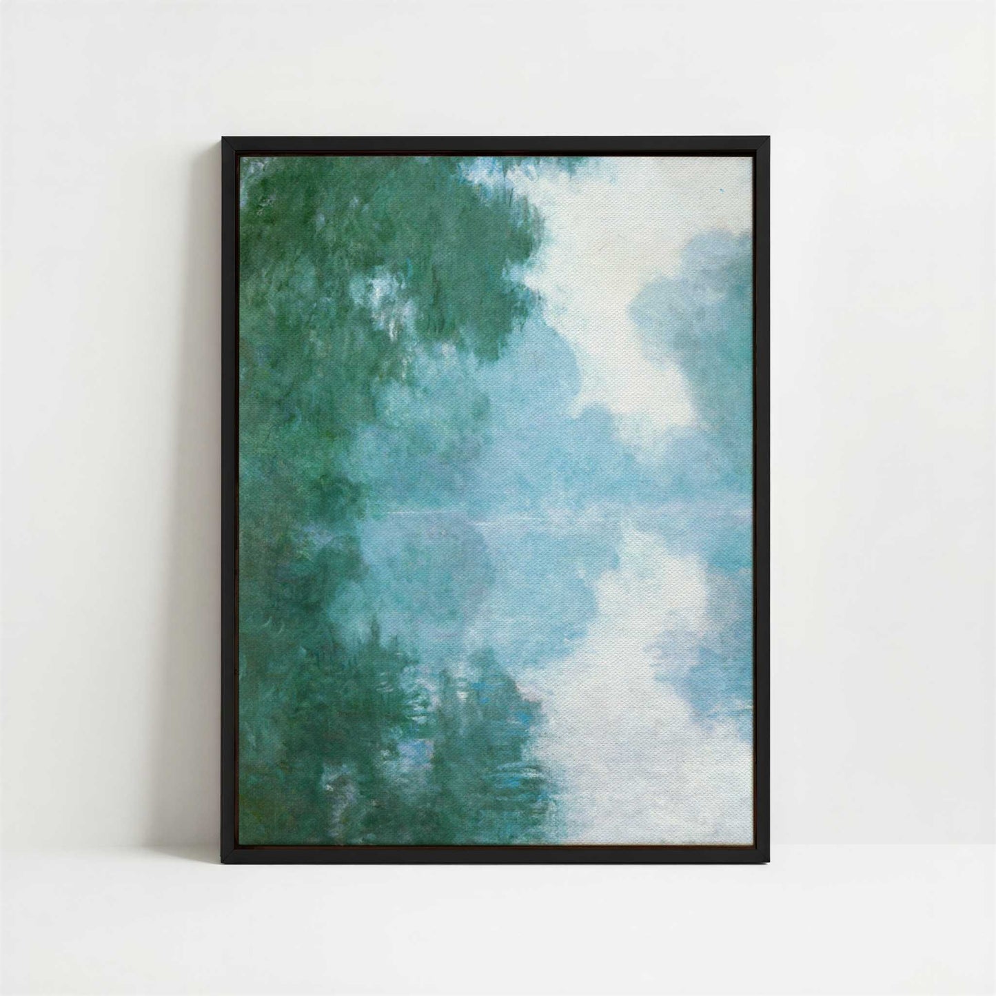 Framed Canvas - Framed canvas in black frame