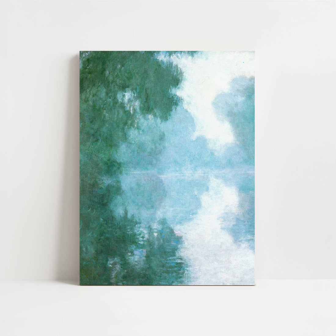 Seine at Giverny, Morning Mists (1897) by Claude Monet – Art Print - Unframed art print