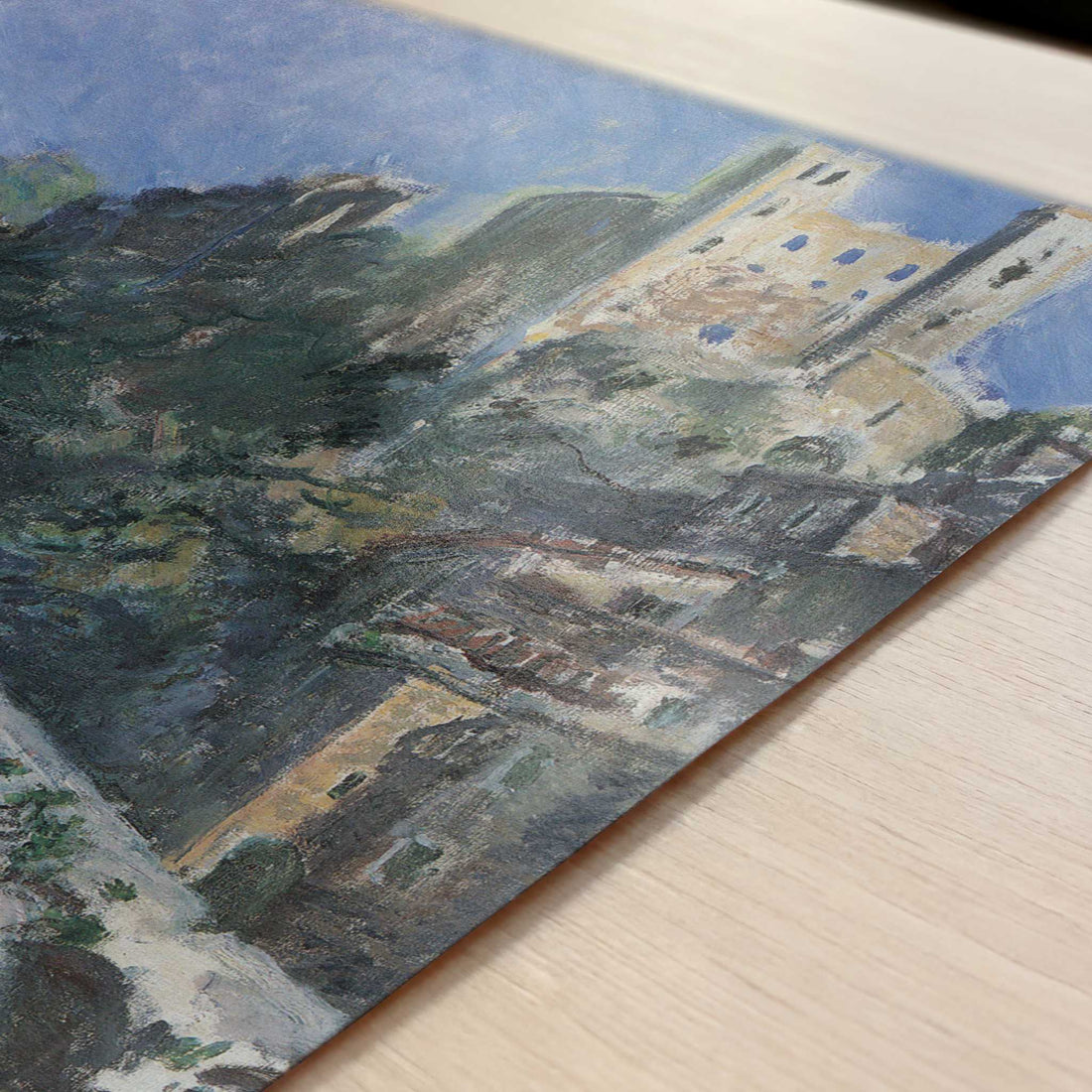 Seine at Port-Villez (1883) by Claude Monet – Art Print - Close-up detail of the art print