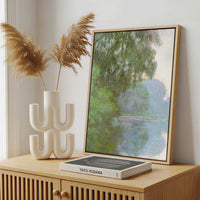 Framed Canvas - Framed canvas in a stylish interior setting