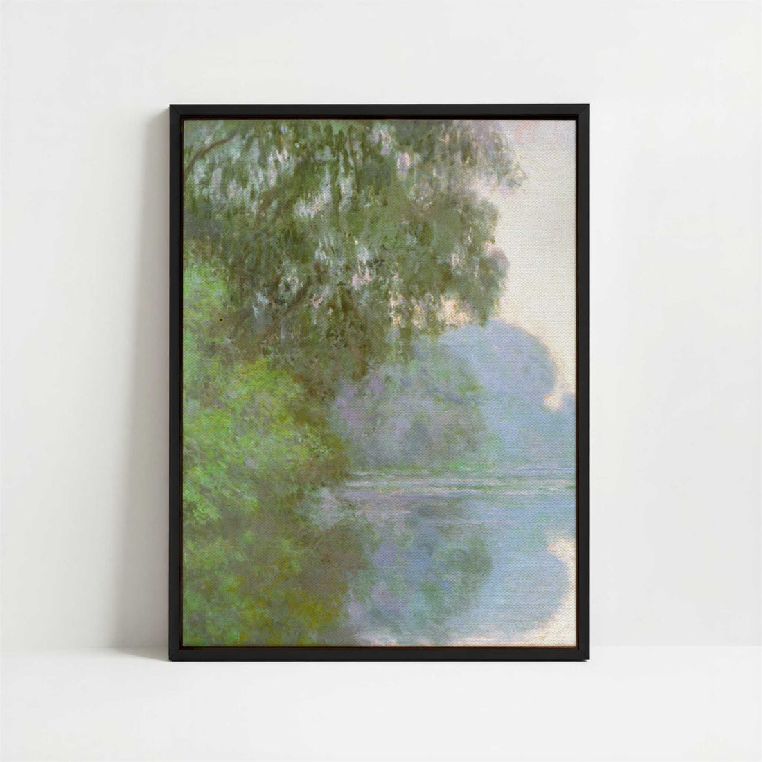 Framed Canvas - Framed canvas in black frame