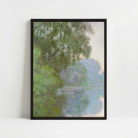 Framed Canvas - Framed canvas in black frame
