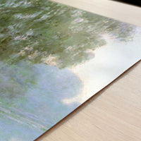 Seine near Giverny (1896) by Claude Monet – Art Print - Close-up detail of the art print