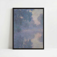 Framed Canvas - Framed canvas in black frame