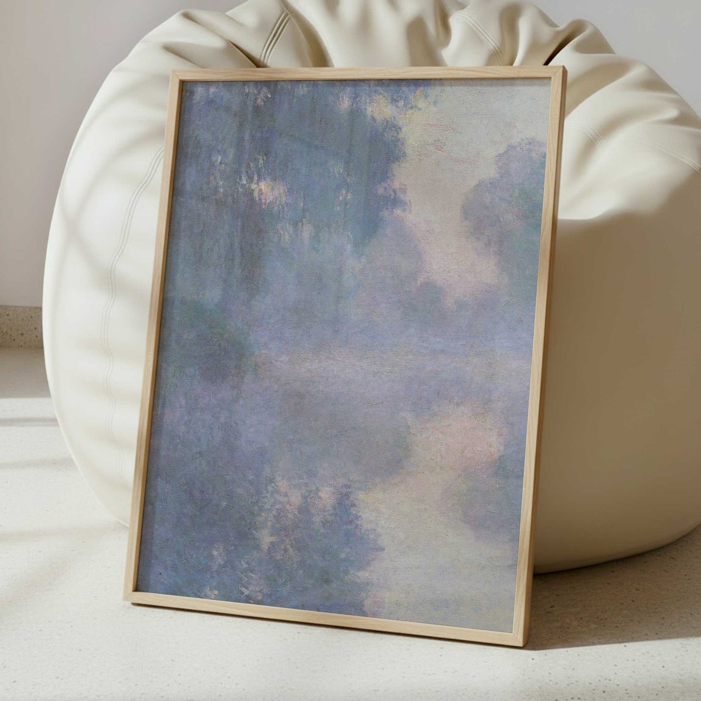 Seine near Giverny (1897) by Claude Monet – Art Print - Interior inspiration