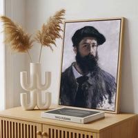 Framed Canvas - Framed canvas in a stylish interior setting