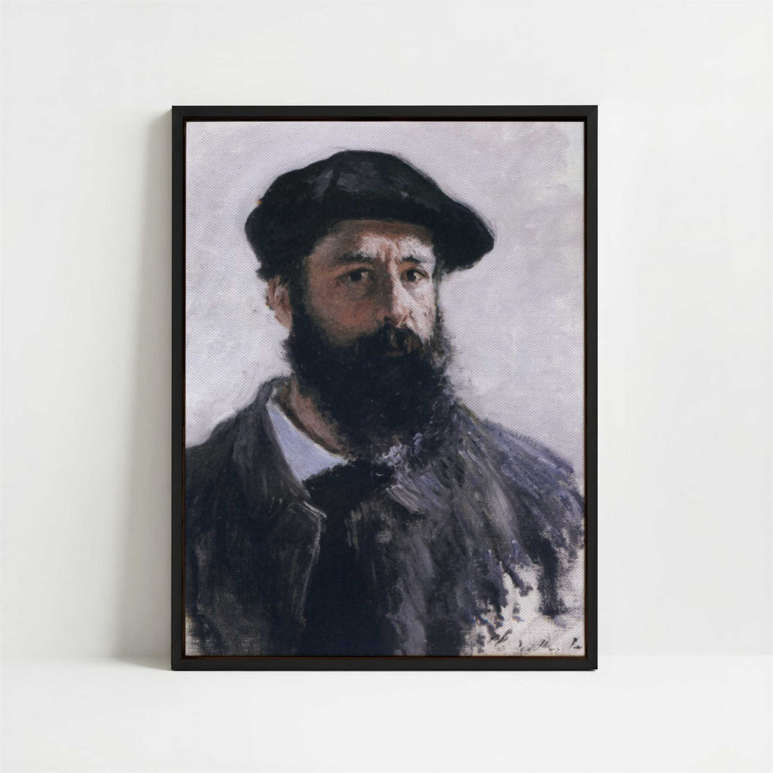 Framed Canvas - Framed canvas in black frame