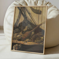 Sporting Prizes (1862) by Claude Monet – Art Print - Interior inspiration