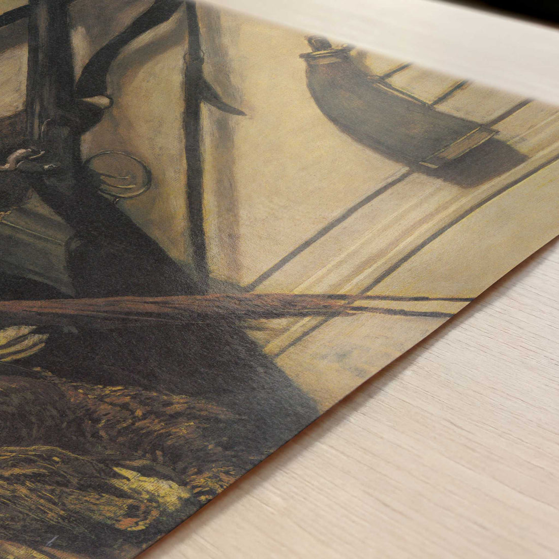 Sporting Prizes (1862) by Claude Monet – Art Print - Close-up detail of the art print