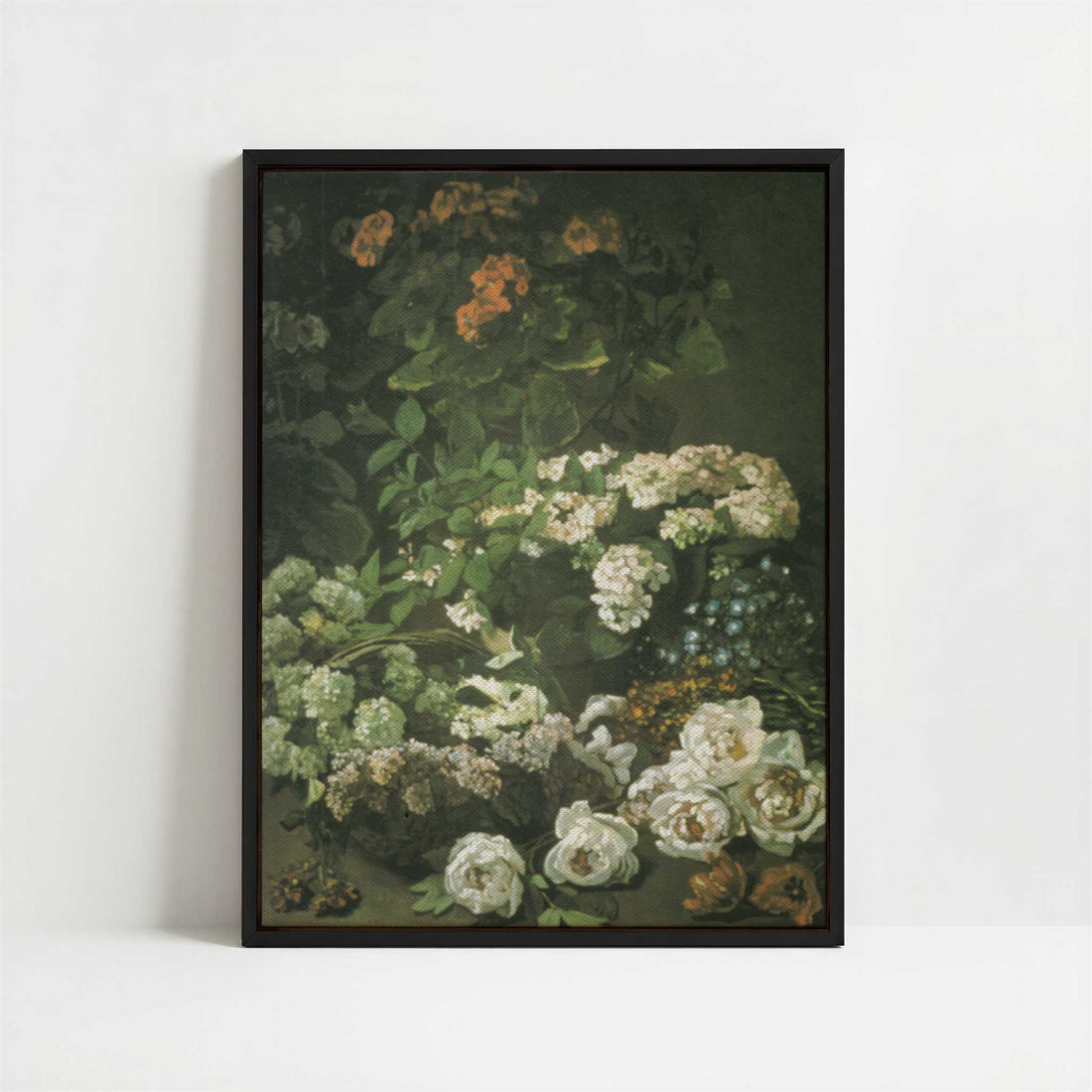 Framed Canvas - Framed canvas in black frame