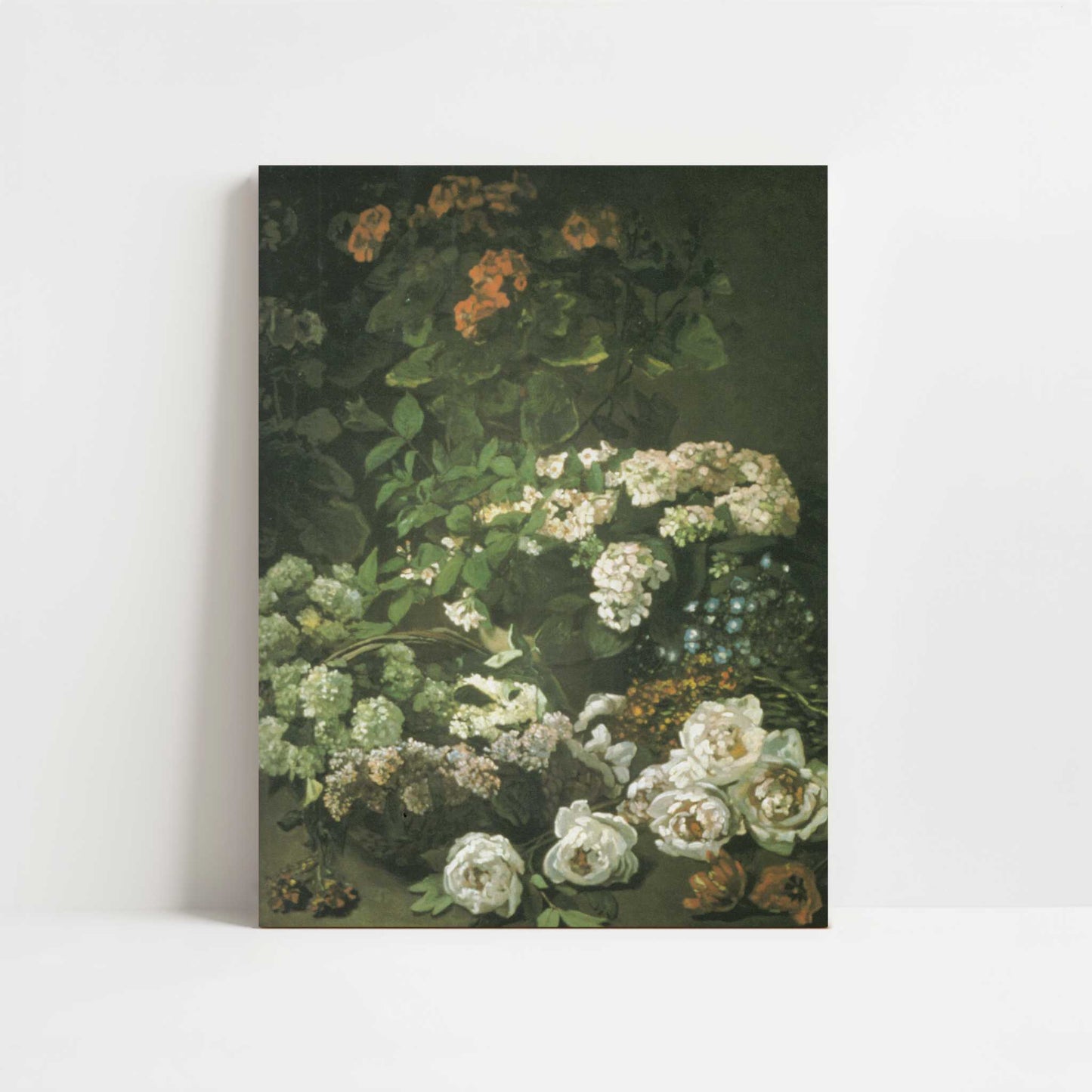 Spring Flowers (1864) by Claude Monet – Art Print - Unframed art print