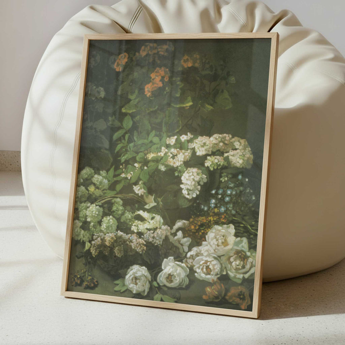 Spring Flowers (1864) by Claude Monet – Art Print - Interior inspiration