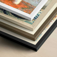 Sunflowers (1881) by Claude Monet – Art Print - Close-up detail of the different frames