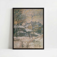 Framed Canvas - Framed canvas in black frame
