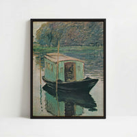 Framed Canvas - Framed canvas in black frame