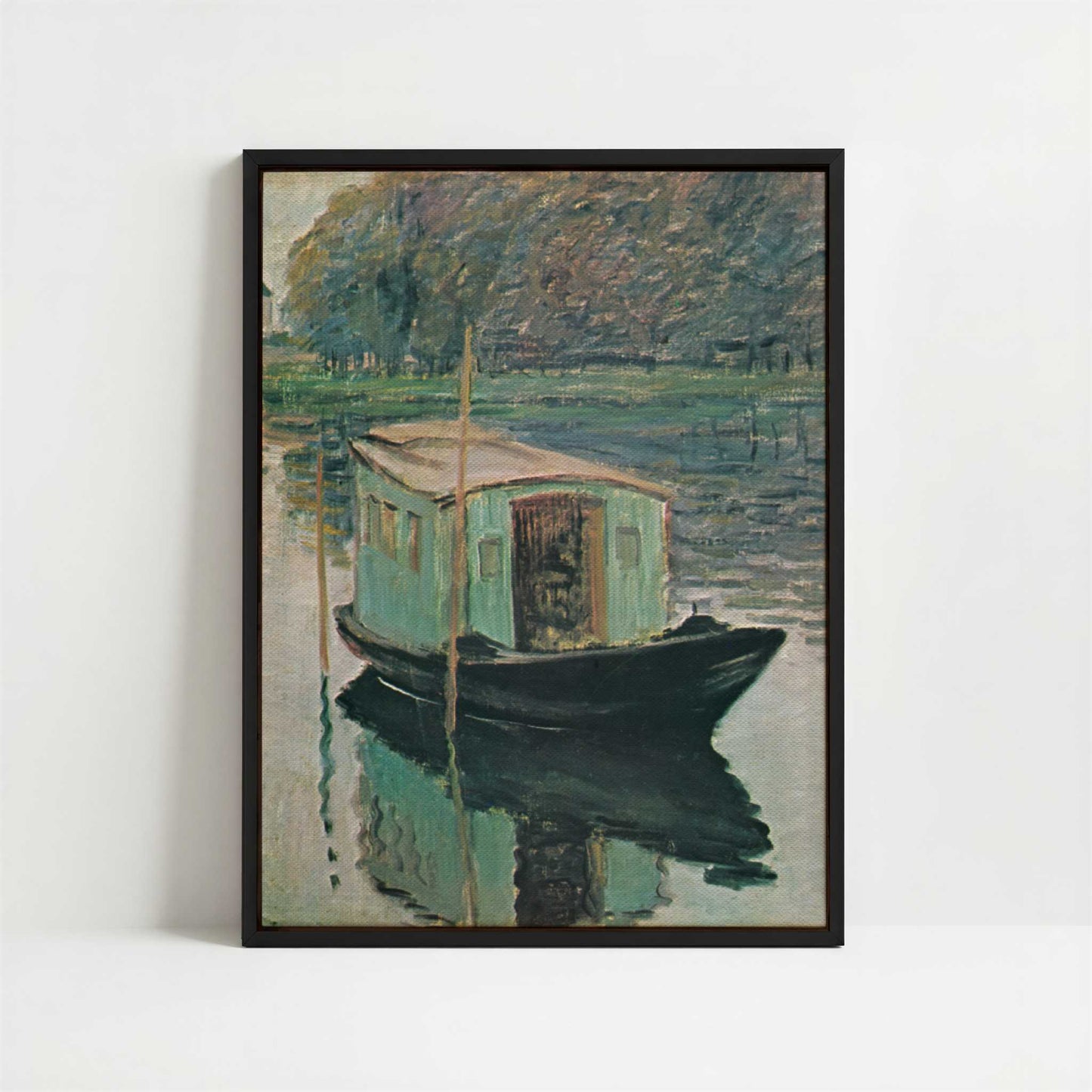 Framed Canvas - Framed canvas in black frame