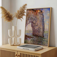 Framed Canvas - Framed canvas in a stylish interior setting