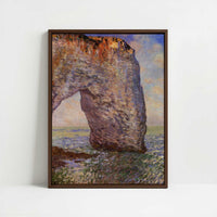 Framed Canvas - Framed canvas in dark wood color frame