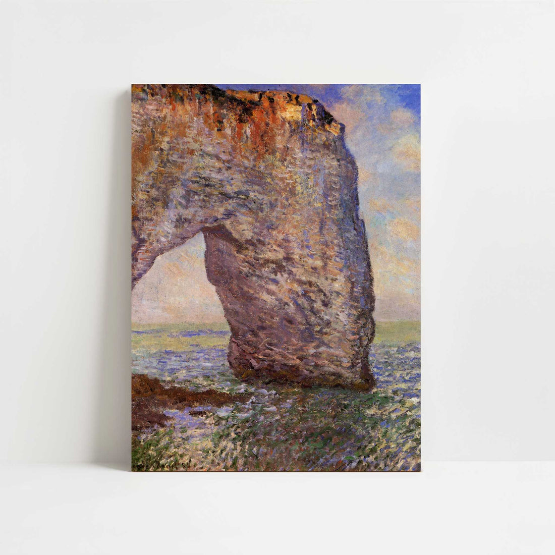 The Manneporte, Étretat (1886) by Claude Monet – Art Print - Unframed art print