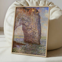 The Manneporte, Étretat (1886) by Claude Monet – Art Print - Interior inspiration