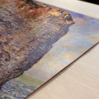 The Manneporte, Étretat (1886) by Claude Monet – Art Print - Close-up detail of the art print