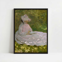 Framed Canvas - Framed canvas in black frame