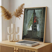 Framed Canvas - Framed canvas in a stylish interior setting