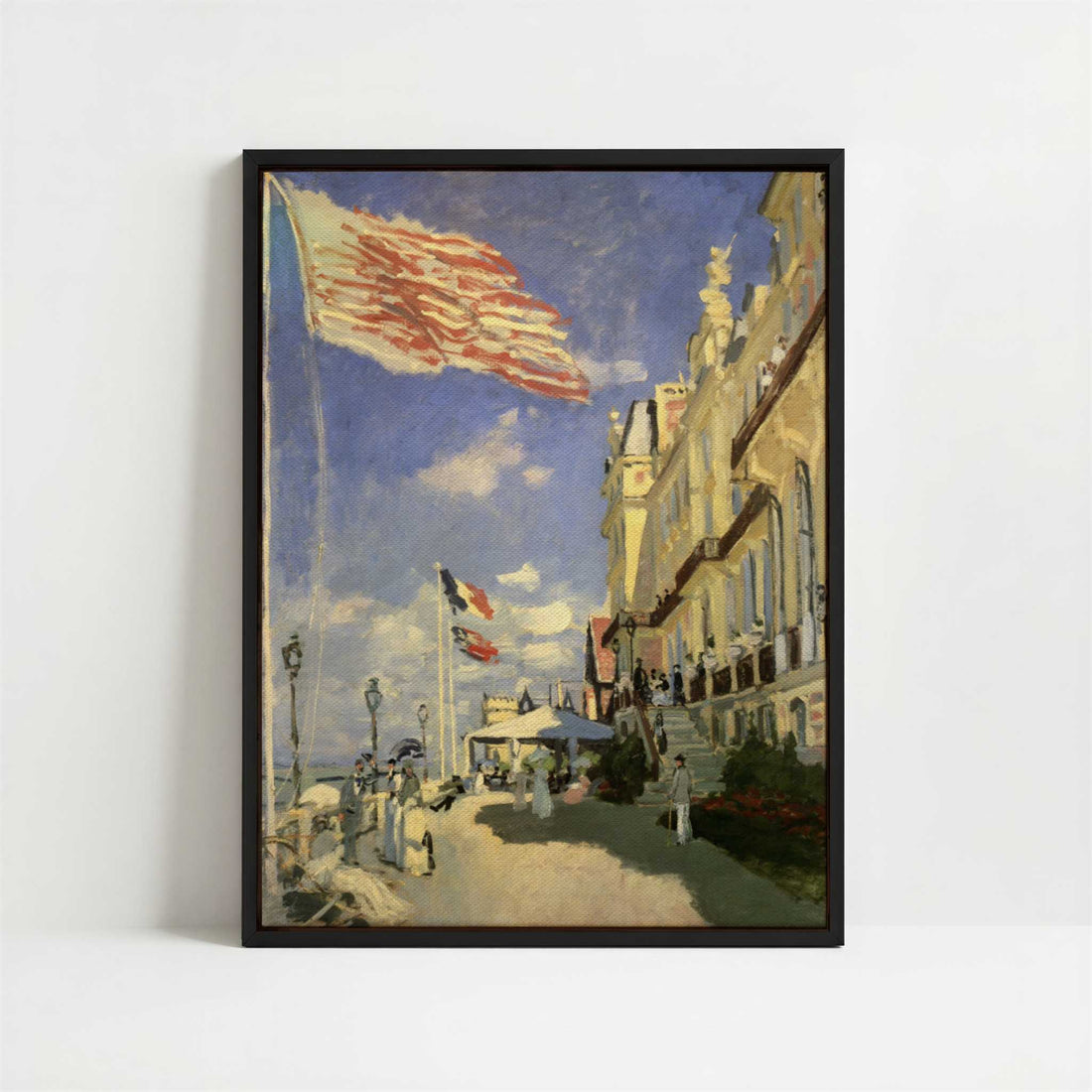 Framed Canvas - Framed canvas in black frame