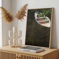 Framed Canvas - Framed canvas in a stylish interior setting