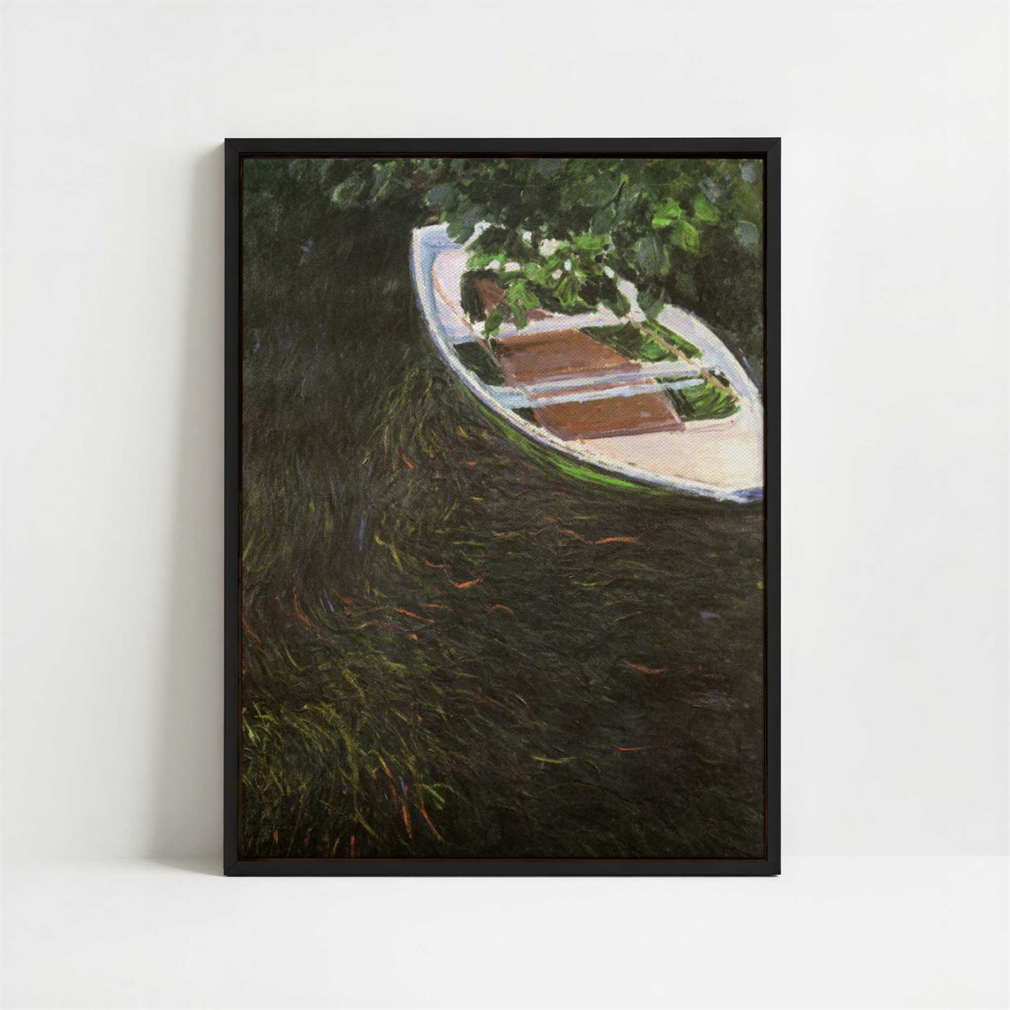 Framed Canvas - Framed canvas in black frame