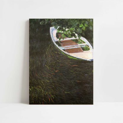 The Row-boat (1887) by Claude Monet – Art Print - Unframed art print