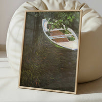 The Row-boat (1887) by Claude Monet – Art Print - Interior inspiration
