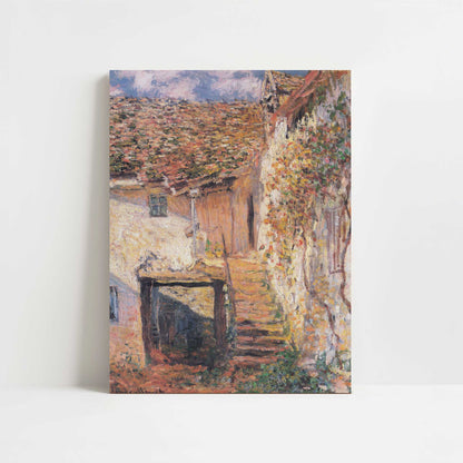 The Stairs (1878) by Claude Monet – Art Print - Unframed art print