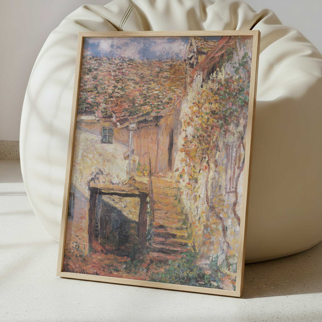 The Stairs (1878) by Claude Monet – Art Print - Interior inspiration