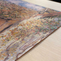 The Stairs (1878) by Claude Monet – Art Print - Close-up detail of the art print