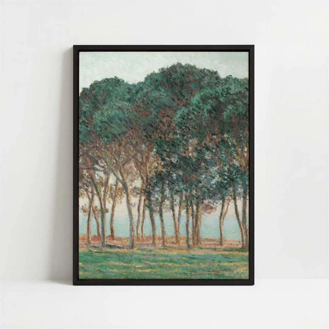 Framed Canvas - Framed canvas in black frame
