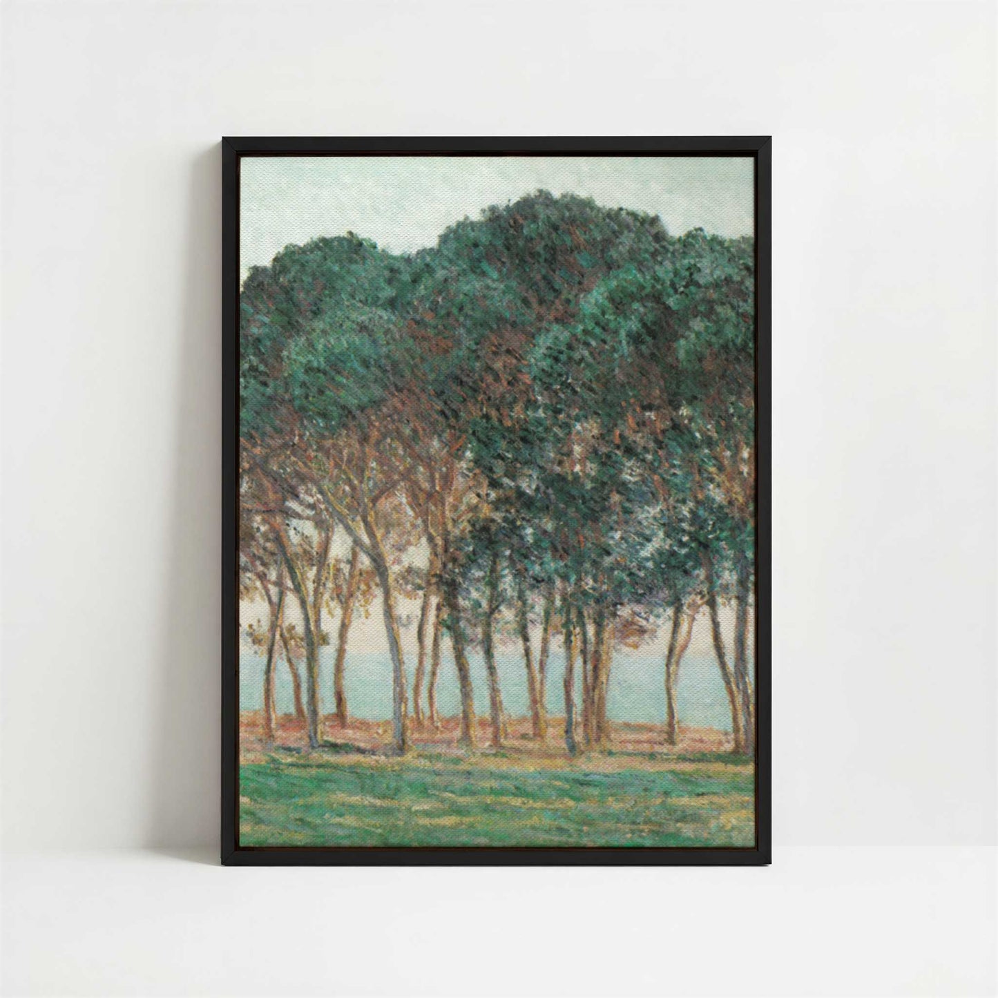 Framed Canvas - Framed canvas in black frame