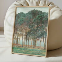 Umbrella Pines, Antibes (1888) by Claude Monet – Art Print - Interior inspiration