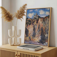 Framed Canvas - Framed canvas in a stylish interior setting