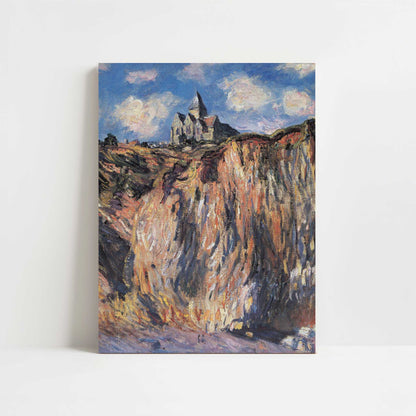 Varengeville Church (1882) by Claude Monet – Art Print - Unframed art print