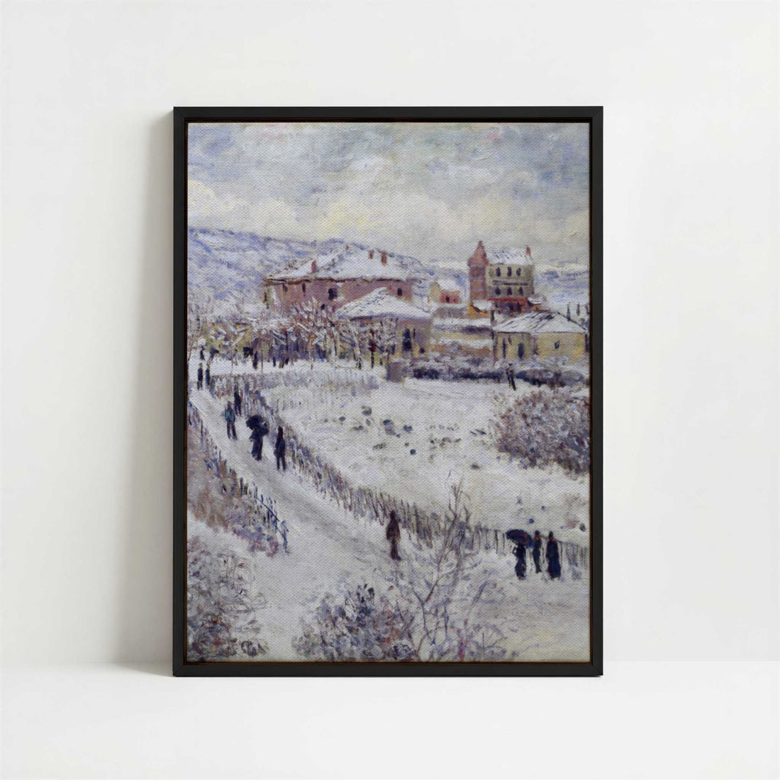 Framed Canvas - Framed canvas in black frame