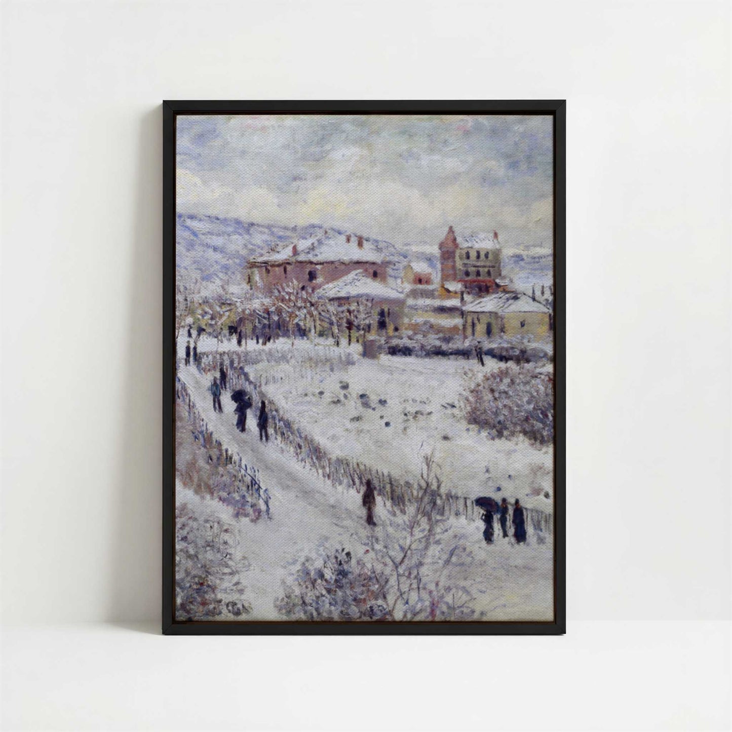Framed Canvas - Framed canvas in black frame